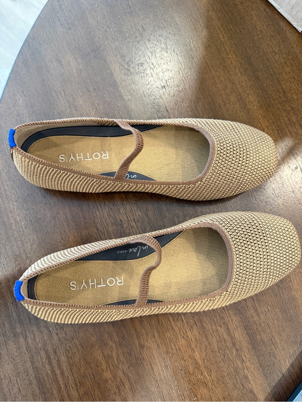 Rothy's Max Square Mary Jane Flats Sz 7.5